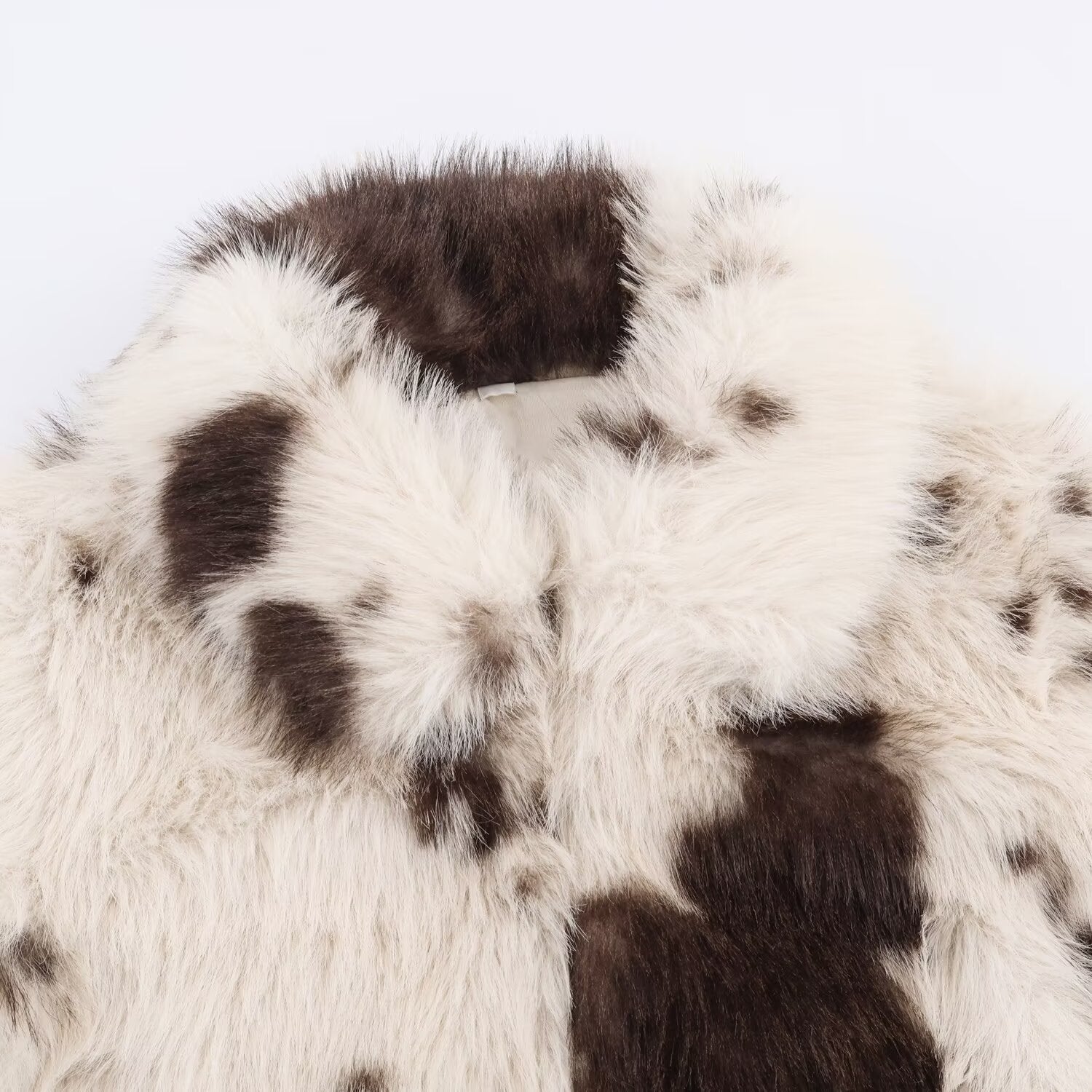 Fur effect jacket