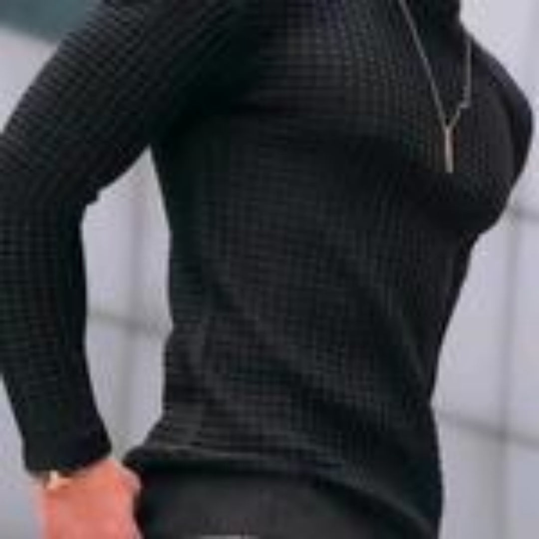 2025  Men's Vacation Style Button Short Sleeve Cardigan