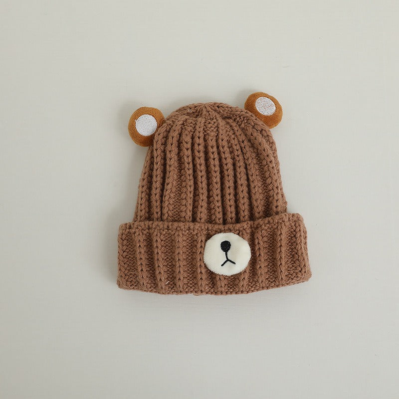 Autumn and winter children warm knitted hat