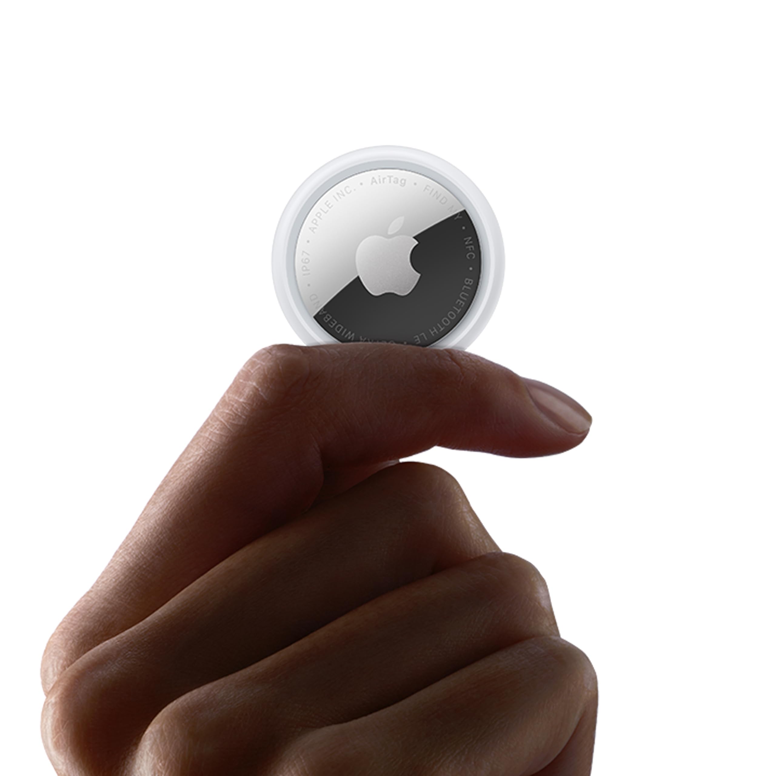 Apple AirTag (2nd Generation): Tracker for Keychain, Wallet, and More; Locator with Sound; Simple One-Tap Setup with iPhone or iPad; Key Finder with up to 1.5X Precision Finding Range*