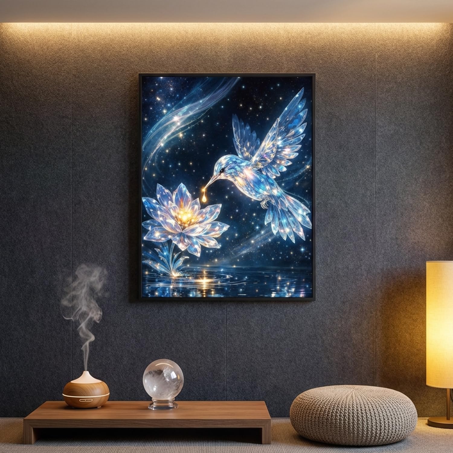 Diamond Painting Kit for Adults Beginners – Full Drill Round 5D Diamond Art