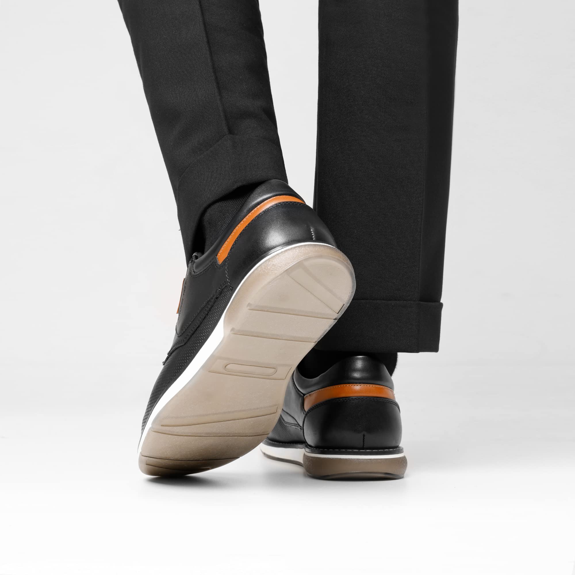 Bruno Marc Men's Casual Dress Shoes,Size 8-13 ,Black