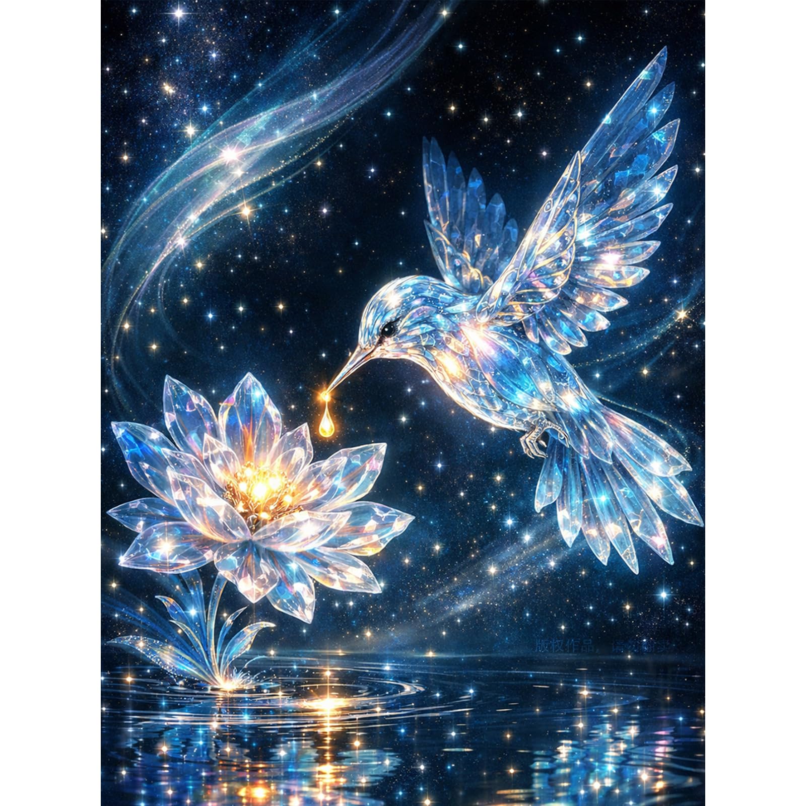 Diamond Painting Kit for Adults Beginners – Full Drill Round 5D Diamond Art