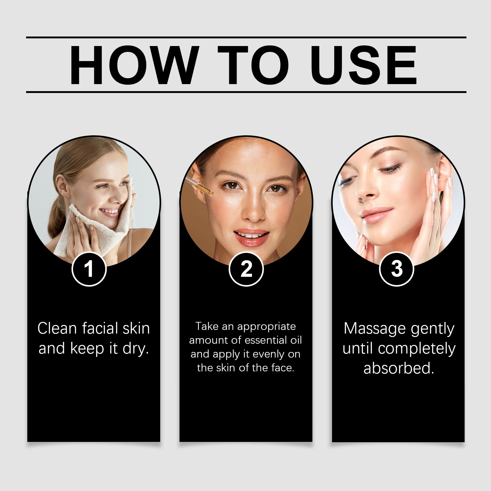 Facial Essential Oil Improves Dull Skin, Moisturizes