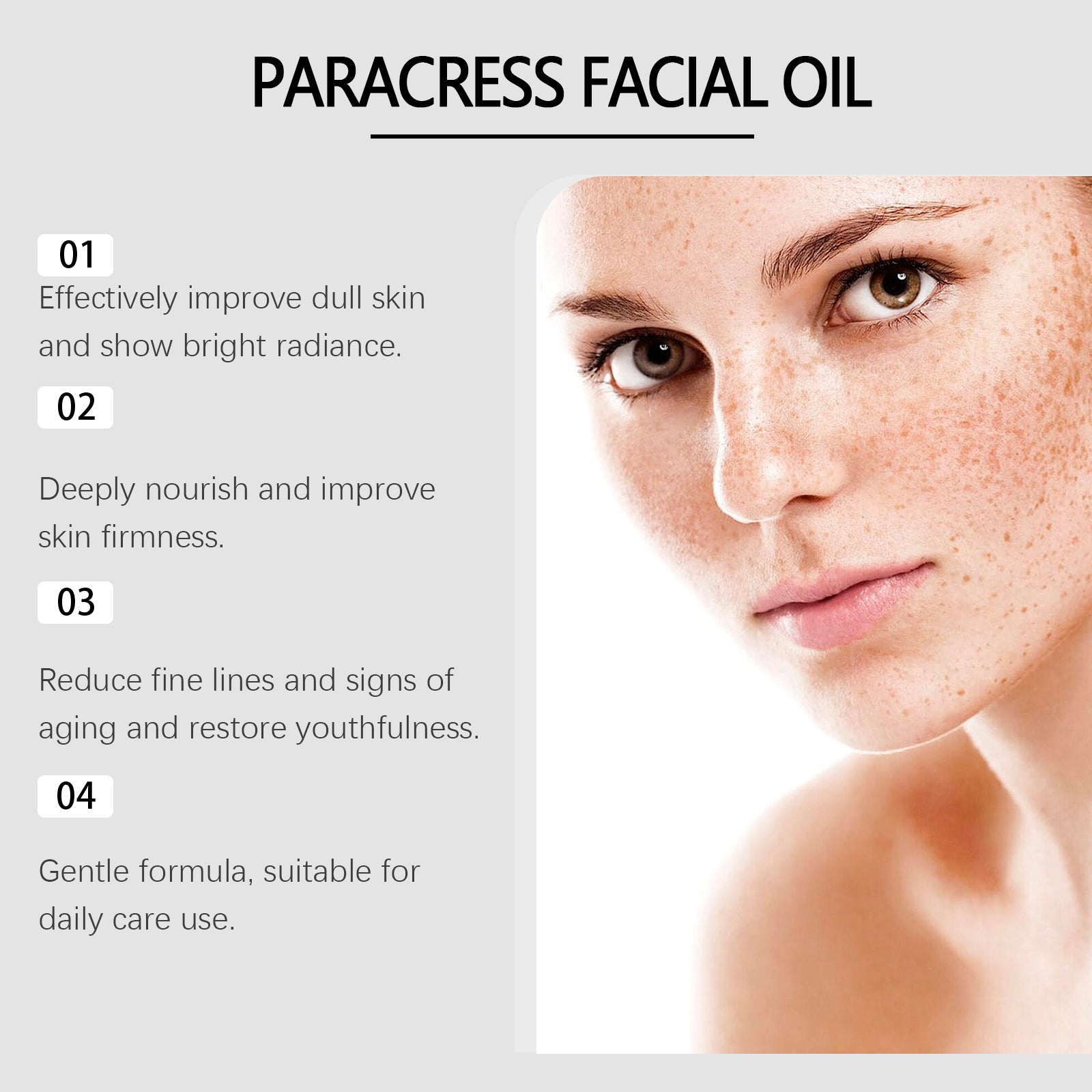 Facial Essential Oil Improves Dull Skin, Moisturizes
