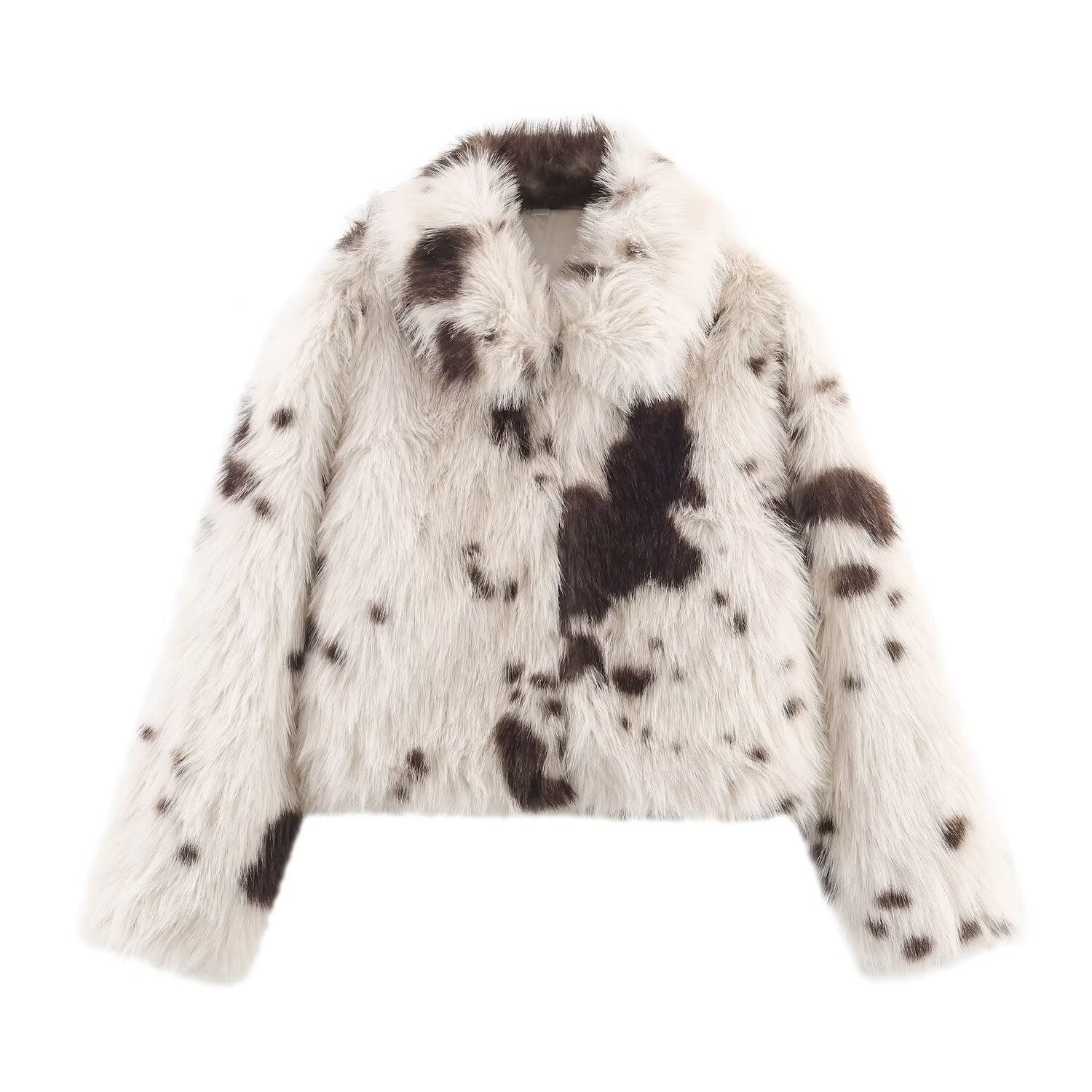 Fur effect jacket
